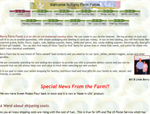 Tablet Screenshot of barryfarm.com